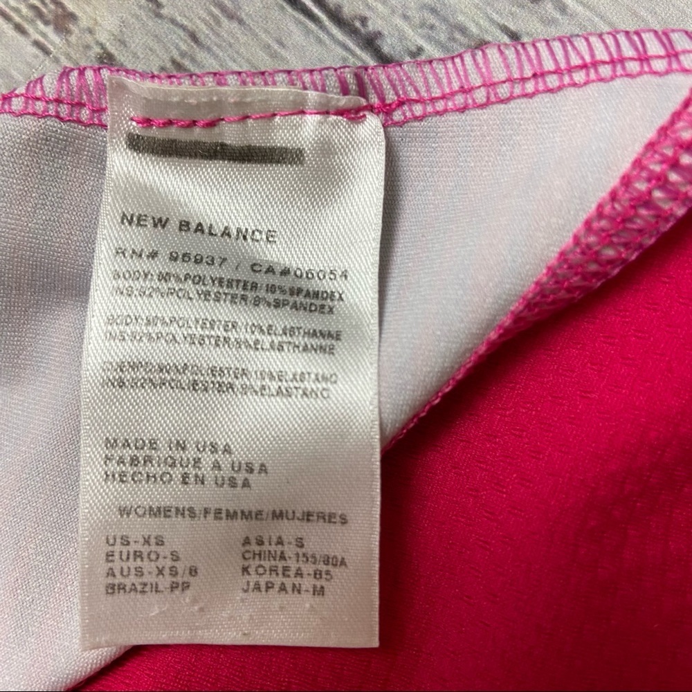 New Balance Striped Tank Top. Size XSmall. EUC - Picture 7 of 9